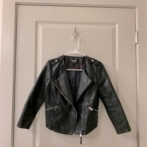 Leather Fitted Jacket